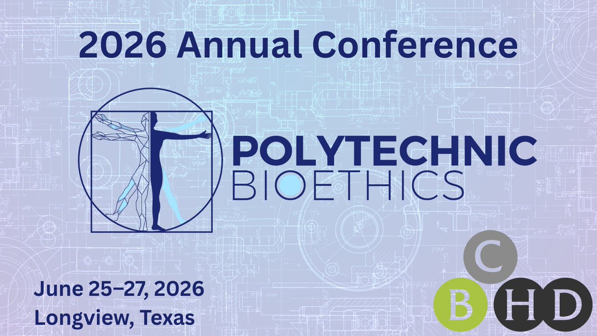 The Center for Bioethics & Human Dignity tweet media