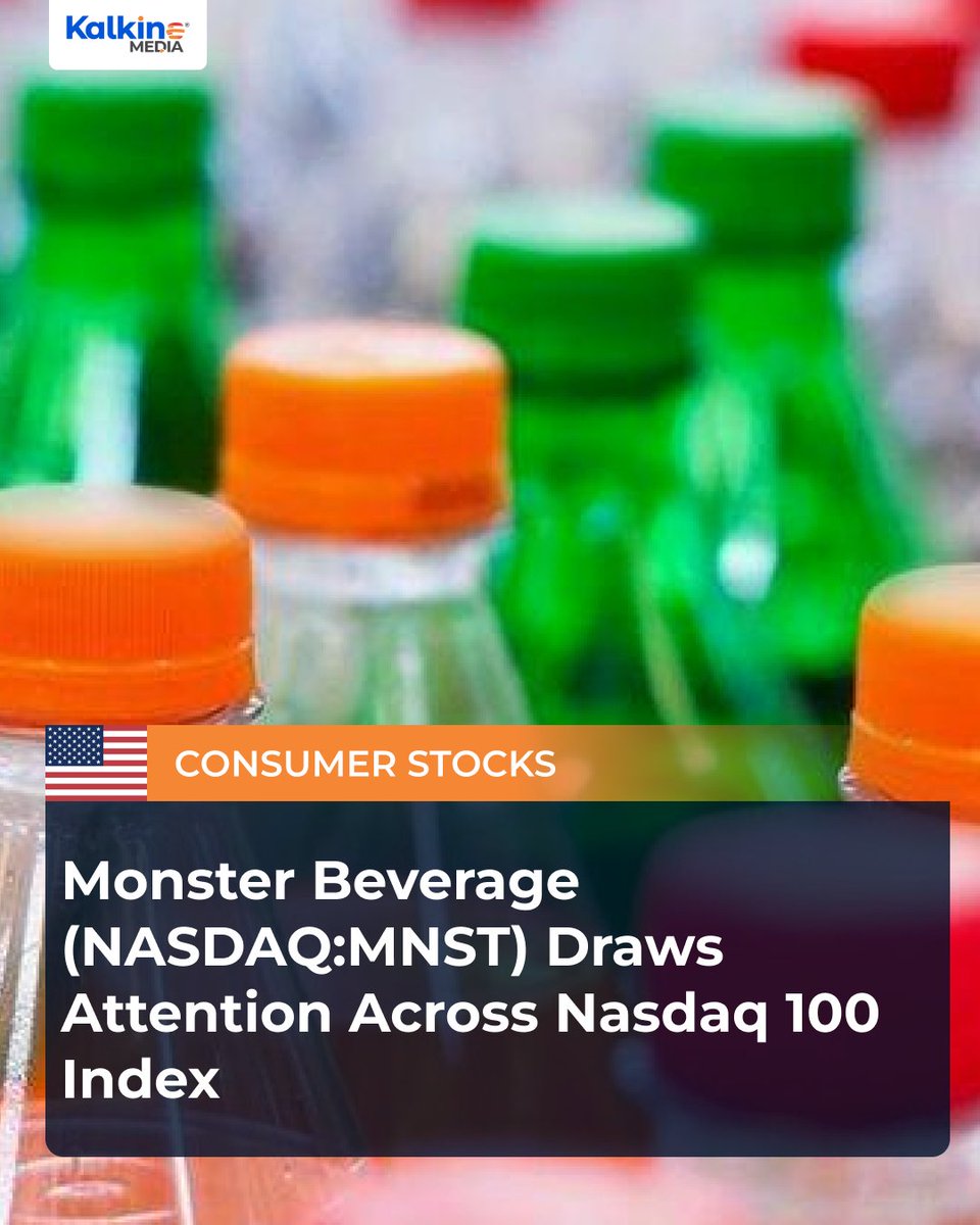 KalkineUSA's tweet image. Monster Beverage (NASDAQ: MNST) draws attention across the Nasdaq-100 Index 📈🥤.
A closer look at what’s driving momentum for this consumer name in the tech-led benchmark. 
zurl.co/mf6pu 

#MonsterBeverage #NASDAQ100 #ConsumerStocks #MarketMomentum #Investing