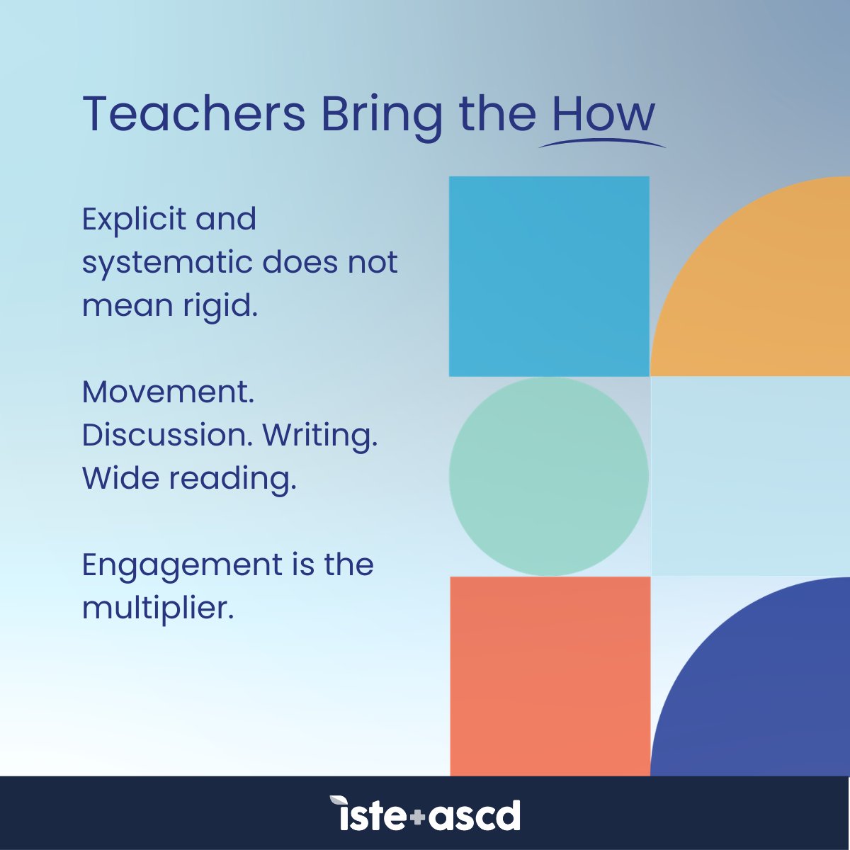 ISTE+ASCD tweet media