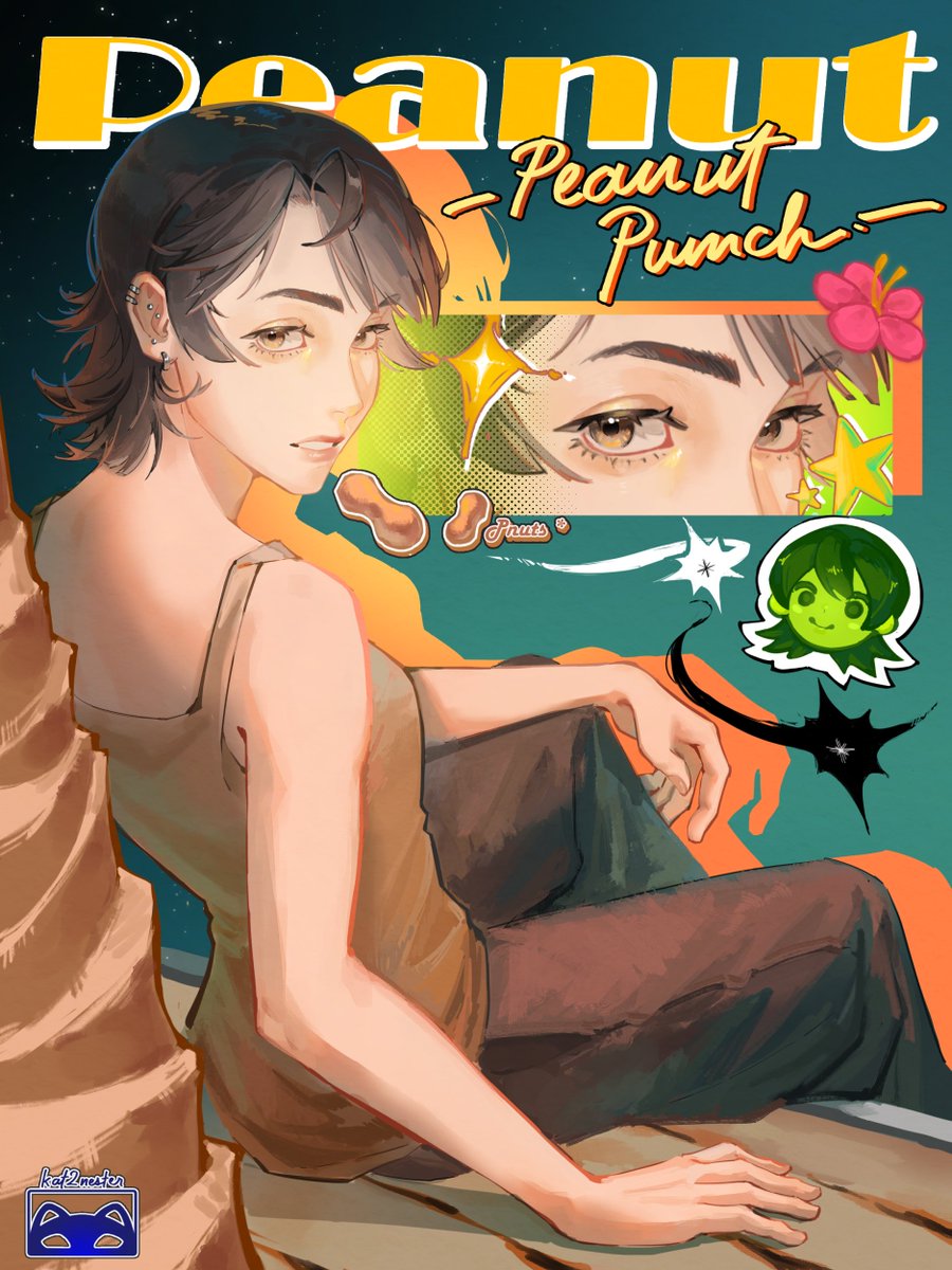 kat2_Nester's tweet photo. Fanart of @PEANUTPUMCH ! https://t.co/KRYAQAfmkI