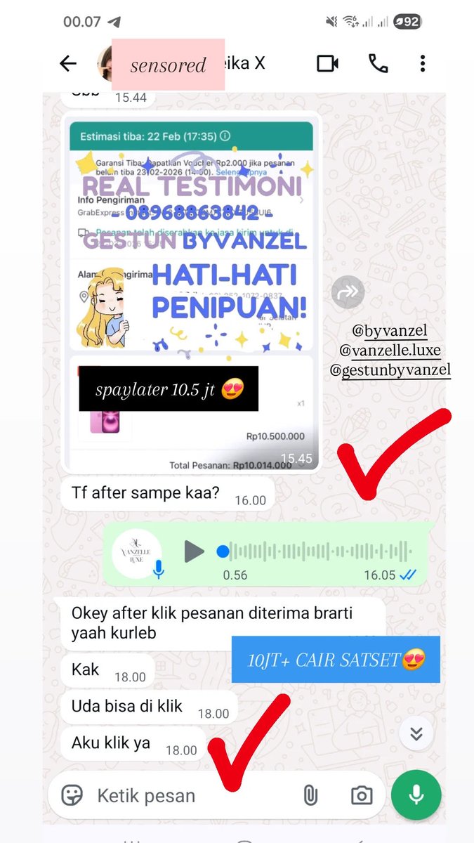 FIRST HAND 🌸 IGOY @BYVANZELL┃Sewa Toko Shopee 🦋 tweet media