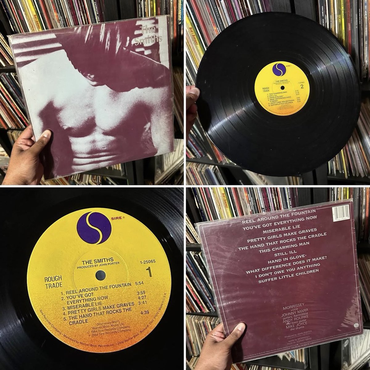 Happy 42nd anniversary to The Smiths self-titled debut album originally released on February 20th, 1984