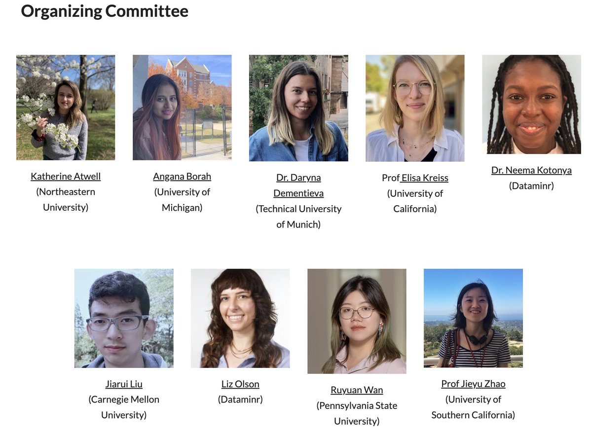 michigan_AI's tweet image. 🗓️Mark your calendars for the 5th edition of the #NLP for Positive Impact Workshop @NLP4PosImpact at #EMNLP2026!

Thrilled that Michigan AI's @radamihalcea joins the Steering Committee and @AnganaBorah2 is part of the Organizing Committee! #WomenInSTEM

sites.google.com/view/nlp4posit…