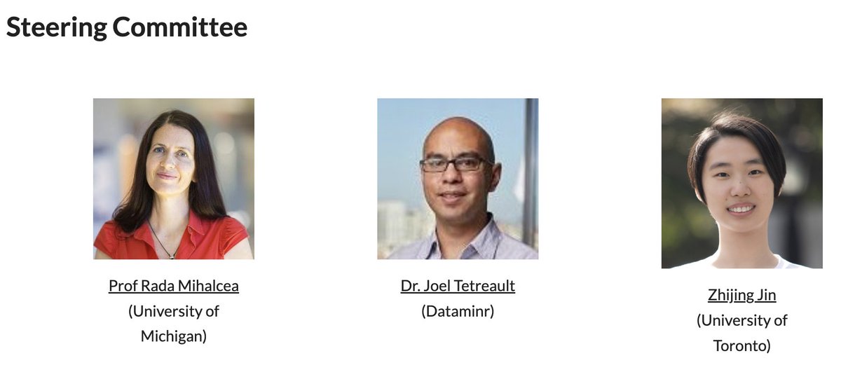 michigan_AI's tweet image. 🗓️Mark your calendars for the 5th edition of the #NLP for Positive Impact Workshop @NLP4PosImpact at #EMNLP2026!

Thrilled that Michigan AI's @radamihalcea joins the Steering Committee and @AnganaBorah2 is part of the Organizing Committee! #WomenInSTEM

sites.google.com/view/nlp4posit…