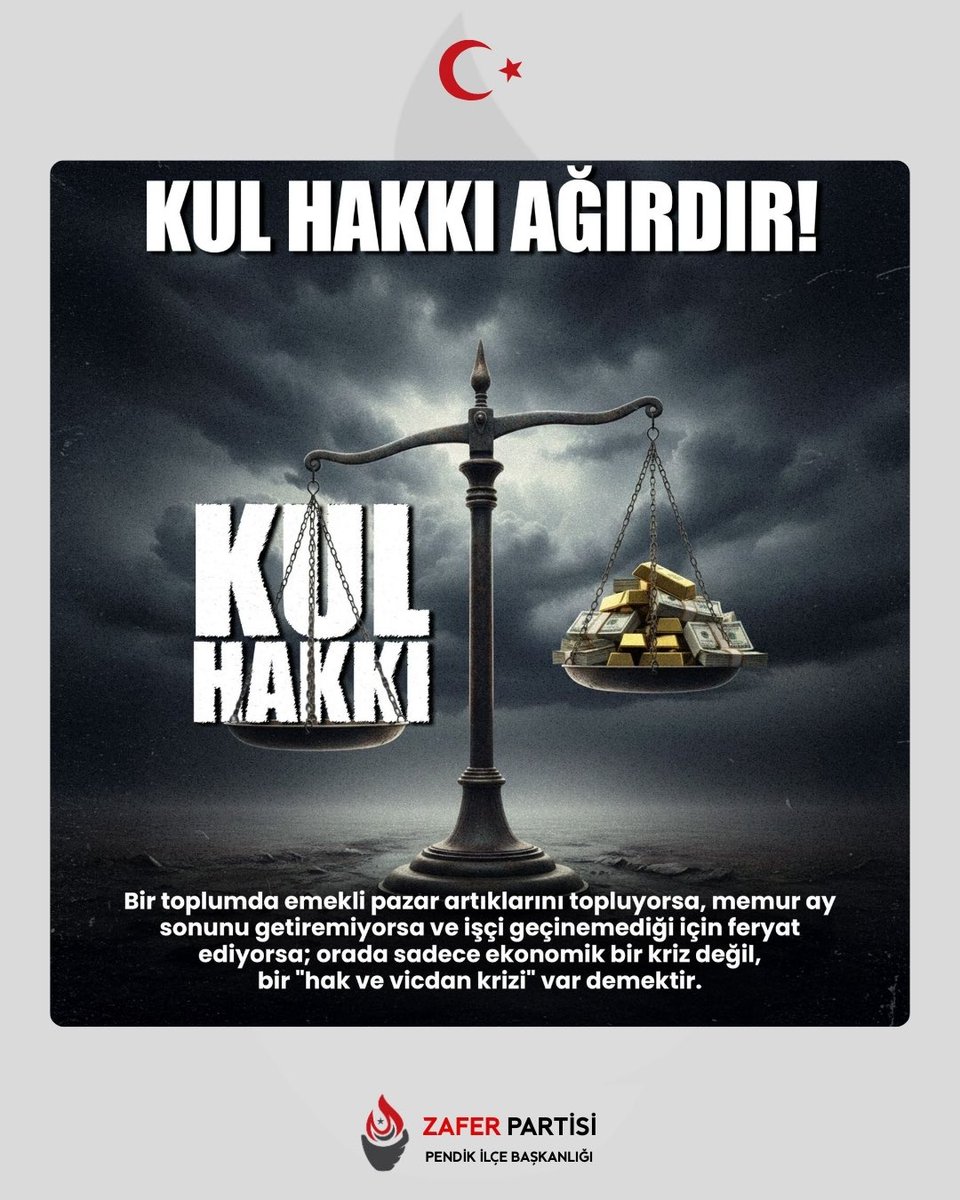 Zafer Partisi Pendik İlçe Başkanlığı tweet media