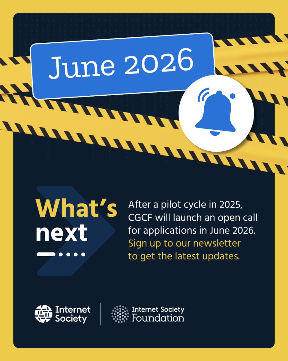 Internet Society Foundation tweet media