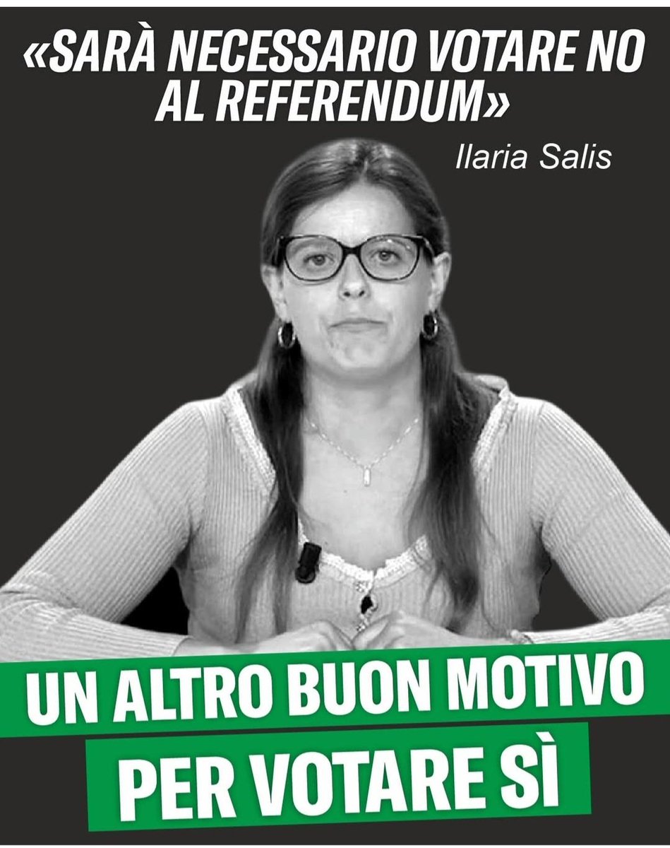 Virna25marzo's tweet photo. 🔴Per gli indecisi ecco un ottimo motivo per VOTARE  SÌ ‼️
#iovotosi #votasi #Referendum #ReferendumGiustizia #ReferendumGiustiziaSI ⬇️ https://t.co/v3wEeaeS7P