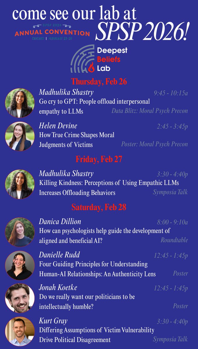 Deepest Beliefs Lab tweet media