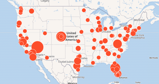 💢En lo que va del año en USA han habido más de 64 tiroteos masivos.
 
Es mas fácil que mueras baleado en USA en un Walmart que en cualquier lugar de México.

Inclusive ayer hubo menos de la mitad de homicidios que en USA.

Pero ustedes no están listos para esta conversación. 😎
