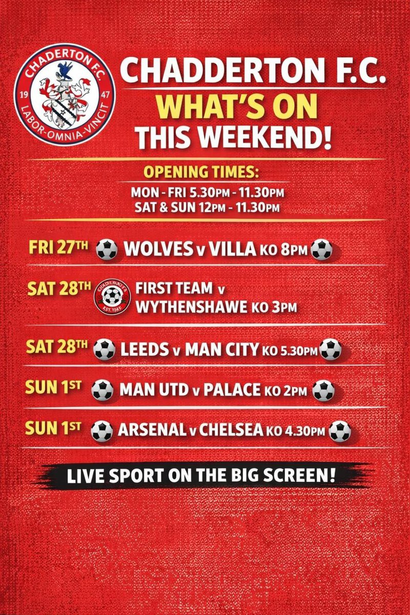 Chadderton FC tweet media