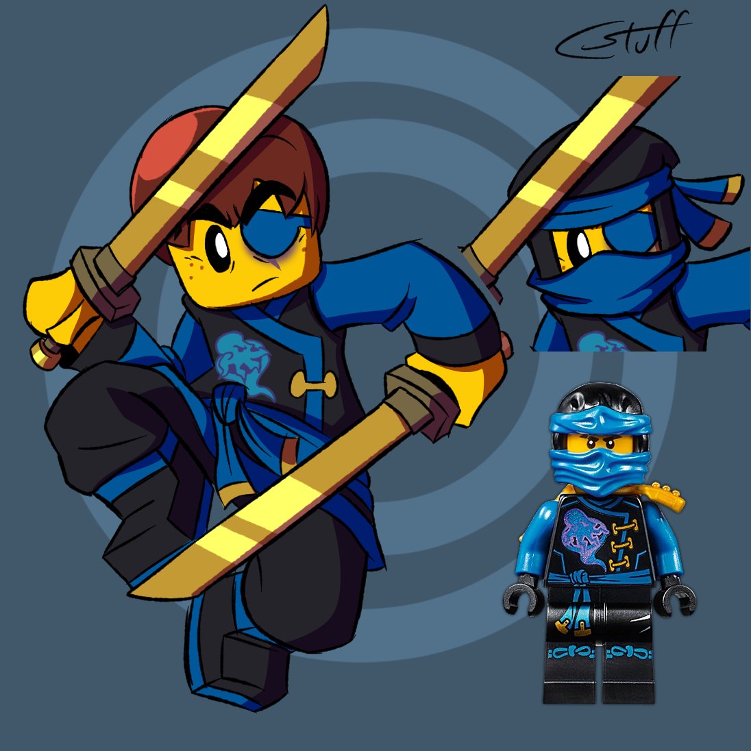 DAY 14 of Drawing every Ninjago minifigure ever

Don't got much to say except i like his eyepatch

Tomorrow is Honer Zane