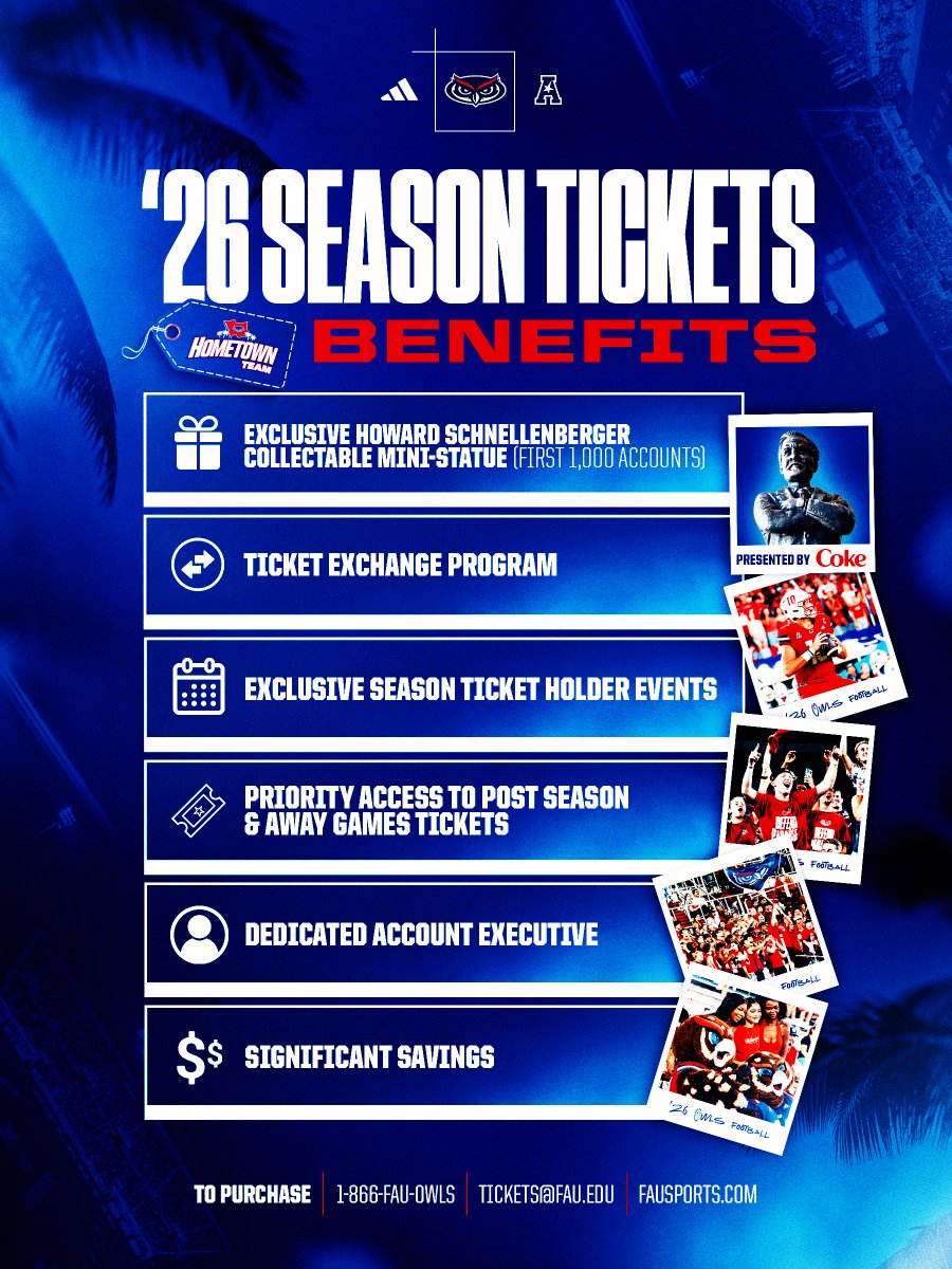 Florida Atlantic Football tweet media