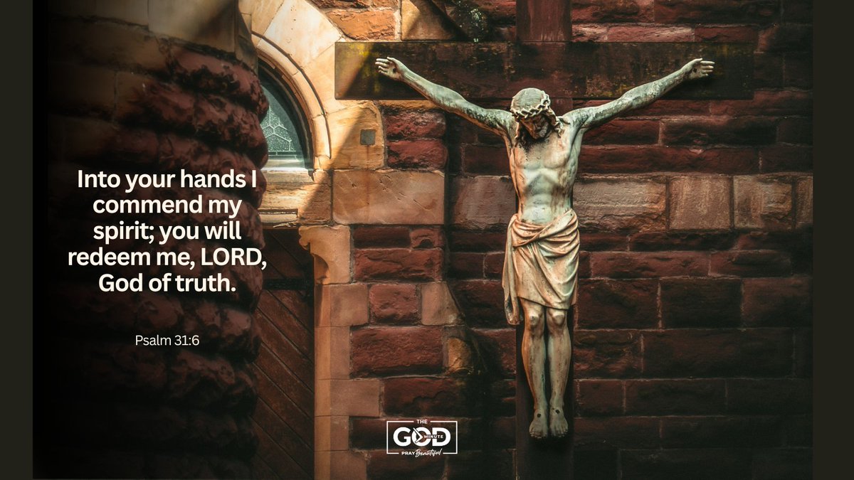 Jesus called Psalm 31 on the Cross, and as we try to imitate Jesus, it is a powerful thing to say. Is it difficult to mean it when we say it, though? Today Fr. Jim reflects upon our need for redemption. 🙏 

#TheGodMinute #PrayBeautiful #PrayerFamily #PrayTogether #PrayWithUs