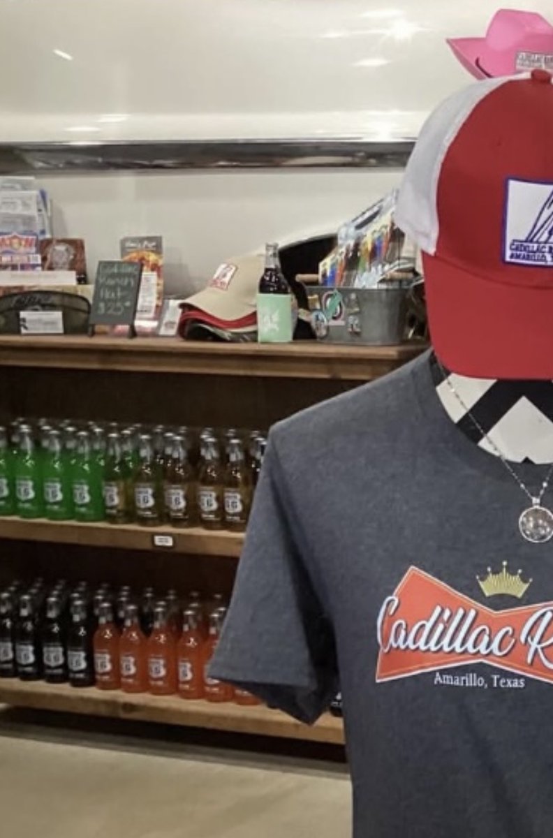 I spy Route 66 Sodas at Cadillac Ranch Gift Shop and RV Park.  Stop by and grab one today! #route66sodas #cadillacranchgiftshop  #ispy #craftsoda #rvpark