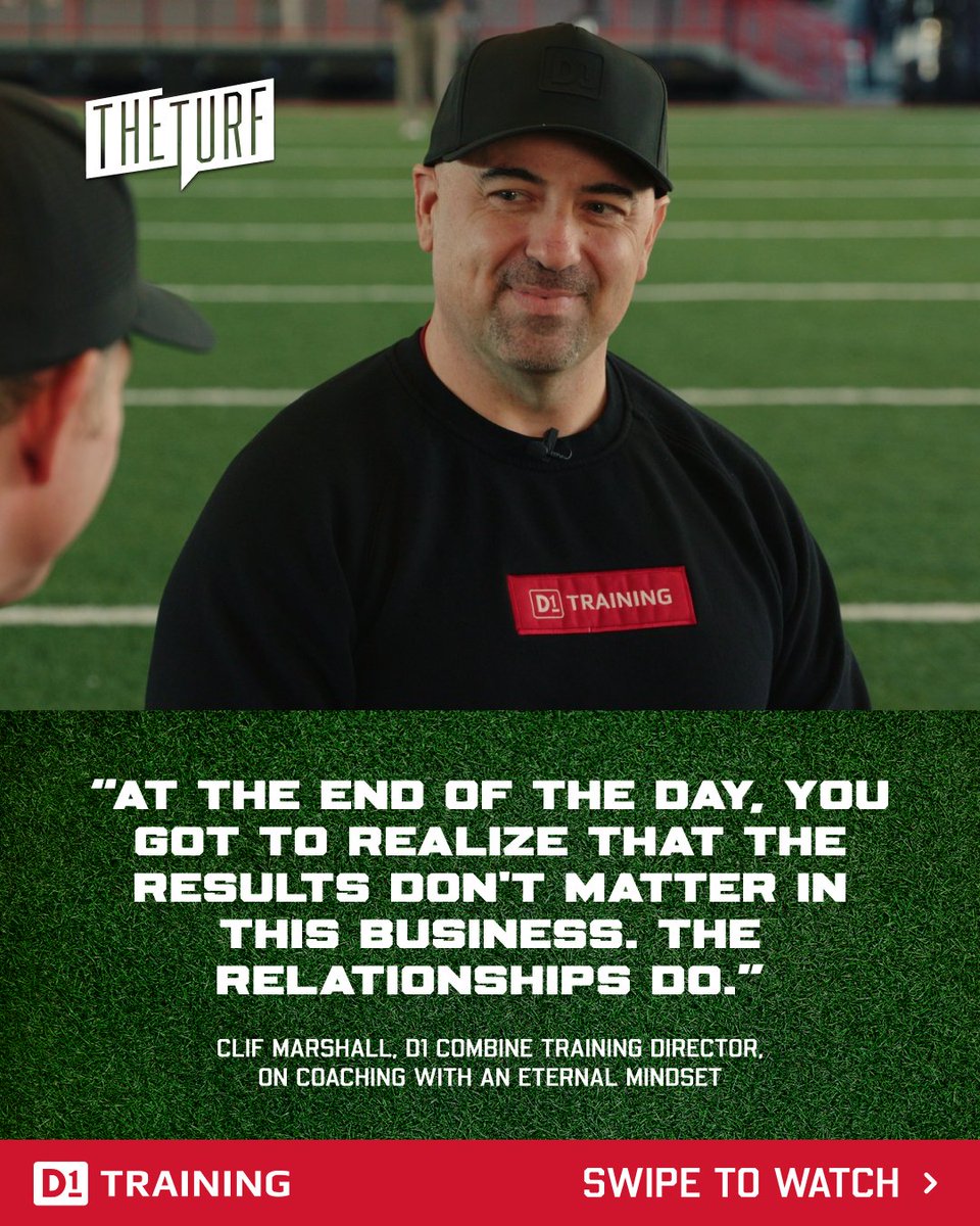D1Sports's tweet photo. 🚨 WELCOME TO THE TURF, @ClifMarshall! 🚨

On Wednesday morning's NEW episode of @theturf_D1, Marshall talks @NFLCombine  + Pro Day preparation ... life beyond the game ... building better athletes + better people.
 
📺🎧 Subscribe/Watch/Listen: https://t.co/S8FOO46giQ 💪 https://t.co/1XLvY7zpTI