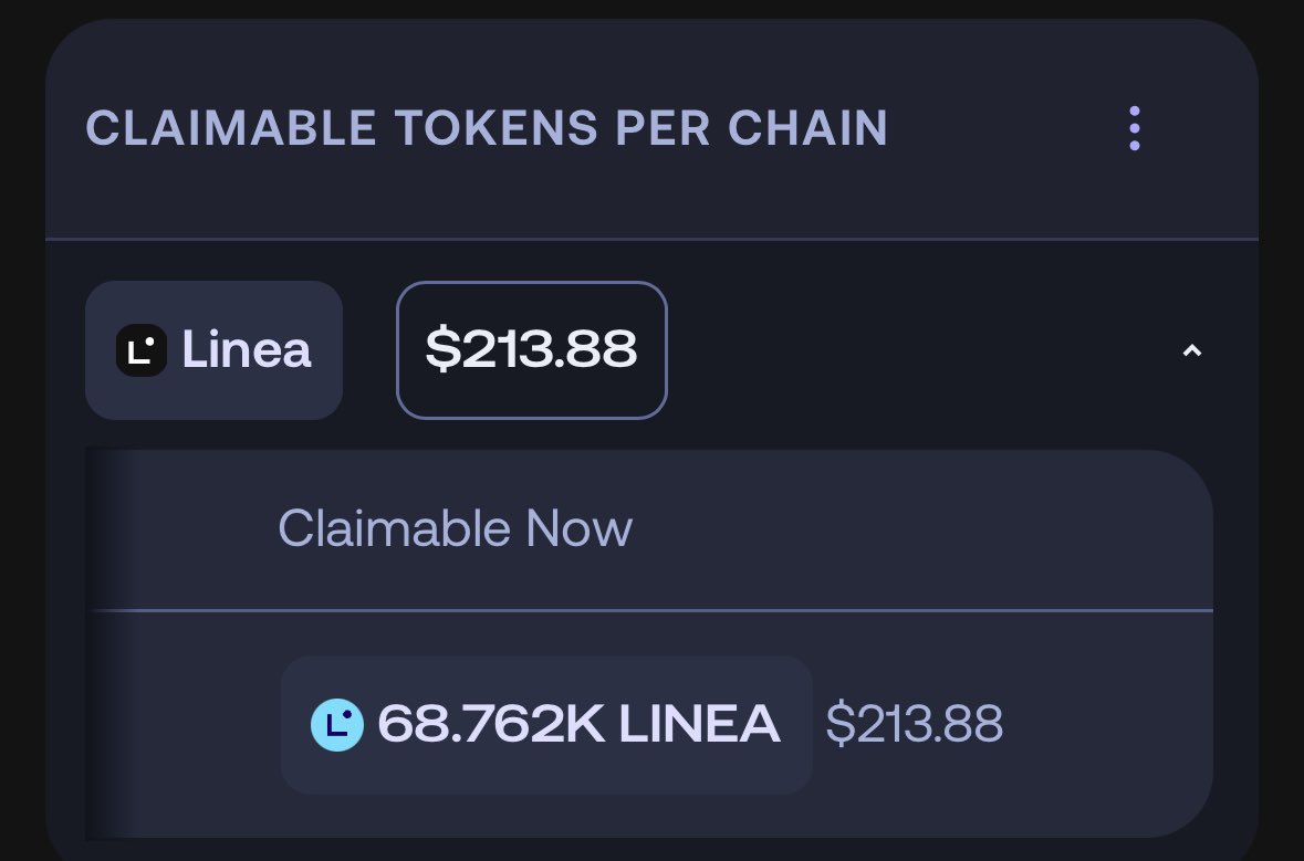 CryptoPodroze's tweet image. Można już odbierać tokeny $LINEA na portfelu #MetaMask.
Wystarczy wejść w zakładkę Rewards Linea.

Jeśli dobrze widzę, na publicznym portfelu używanym do akcji na kanale otrzymałem ok. 20k więcej tokenów $LINEA, co obecnie daje około $210.

Próbowałem odebrać je na telefonie, ale