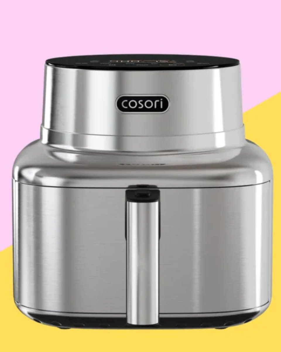 reviewed's tweet image. Want a smart air fryer that also looks incredible?

Reviewed tested the Cosori Iconic stainless steel airfyer to see how it performs in real kitchens and whether it’s worth the upgrade.

Checkout what we cooked up, here — ow.ly/6Sle50YktSx

#AirFryer #SmartKitchen #Reviewed