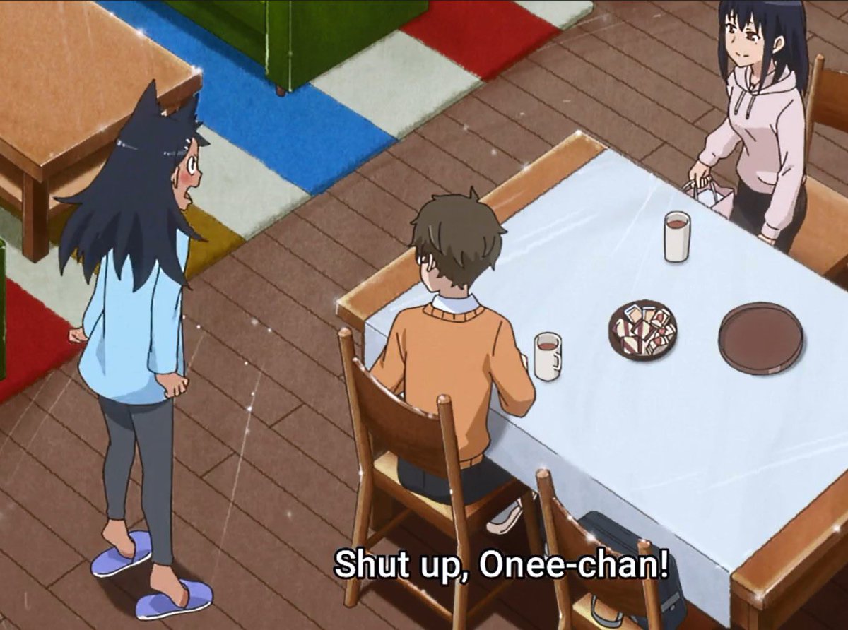 “My older sister always trying to embarrassing me!”