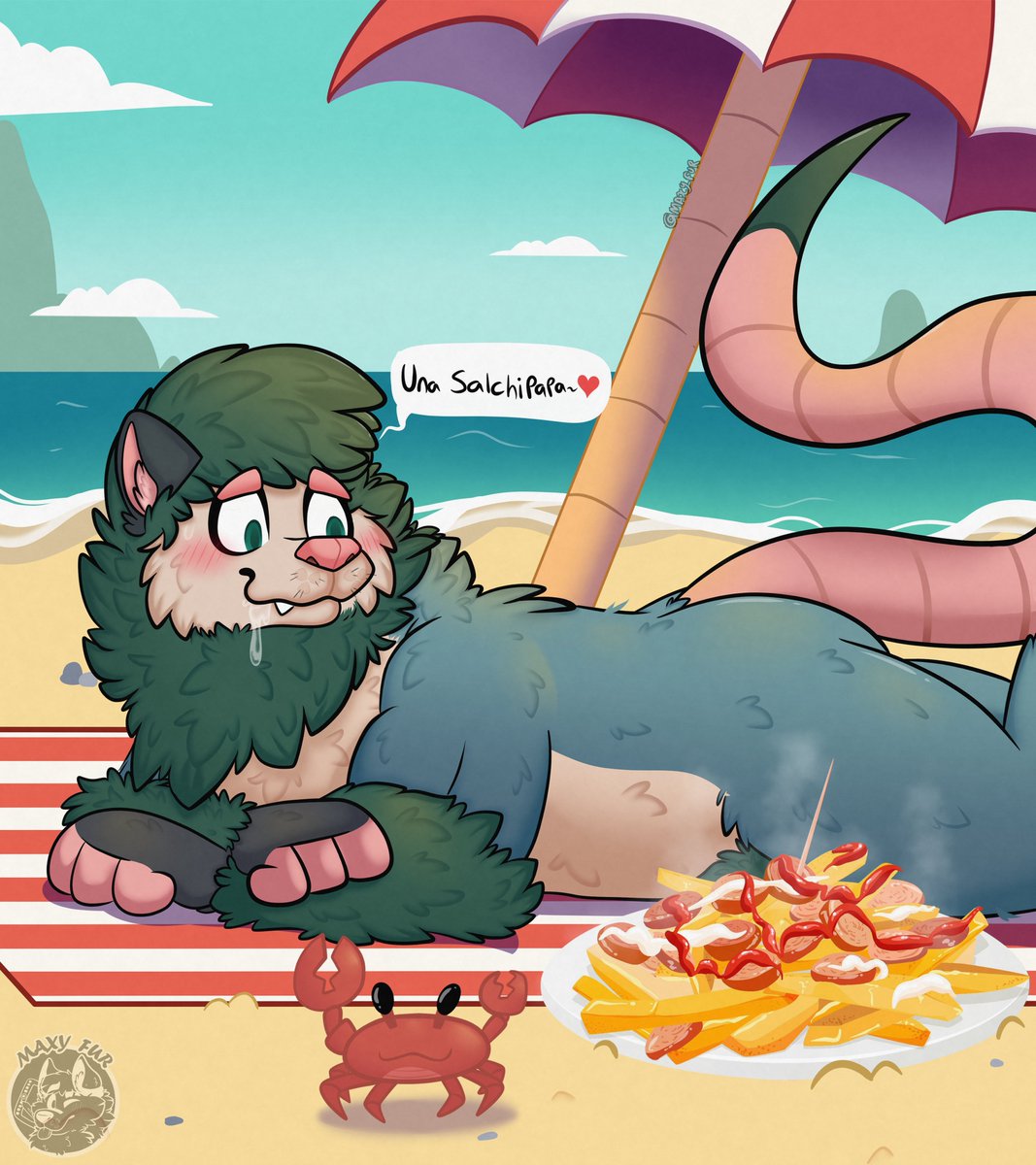 Maxy_fur❄️|Open commissions ~💙 tweet media