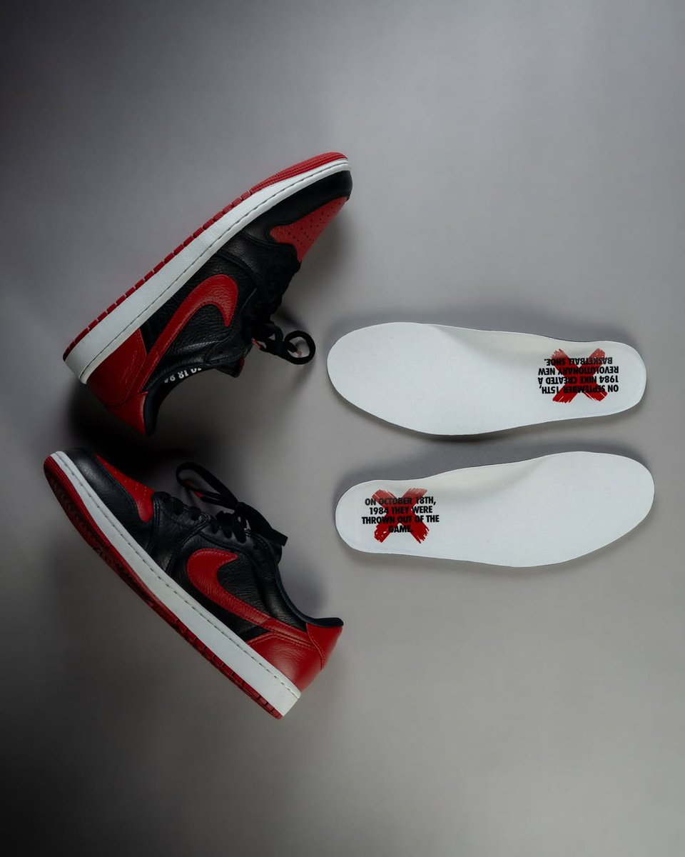 Detailed Look: Air Jordan 1 Low OG "Banned" (2026) ❌❌

📅 May 16
💰 $145