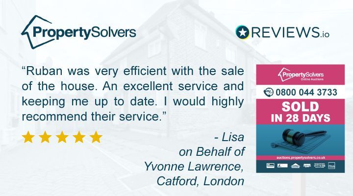 Another 5 Star Customer Review for the Property Solvers service:

See more of our reviews - via Reviews, TrustPilot and Google Reviews here: propertysolvers.co.uk/customer-revie…