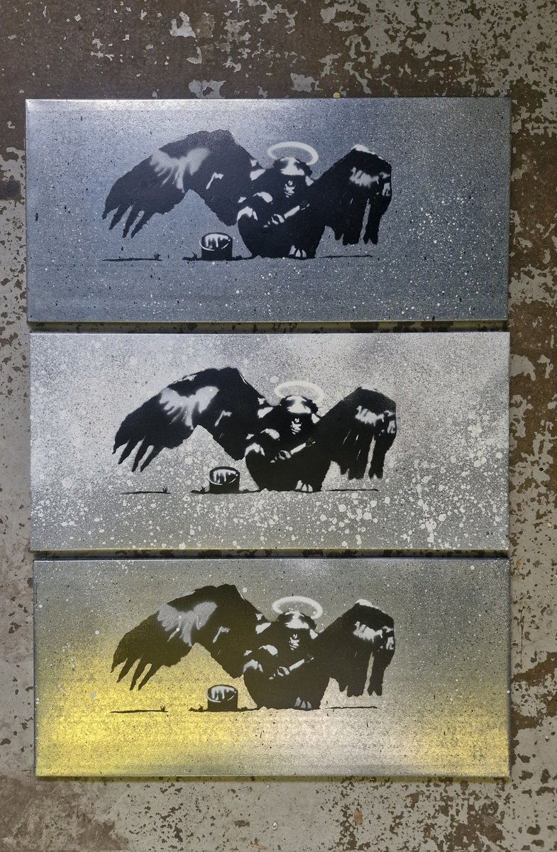ithinknothing's tweet image. This edition artwork is Avaliable until the end of the February on ithinknothing.bigcartel.com 
#art #spray #painting