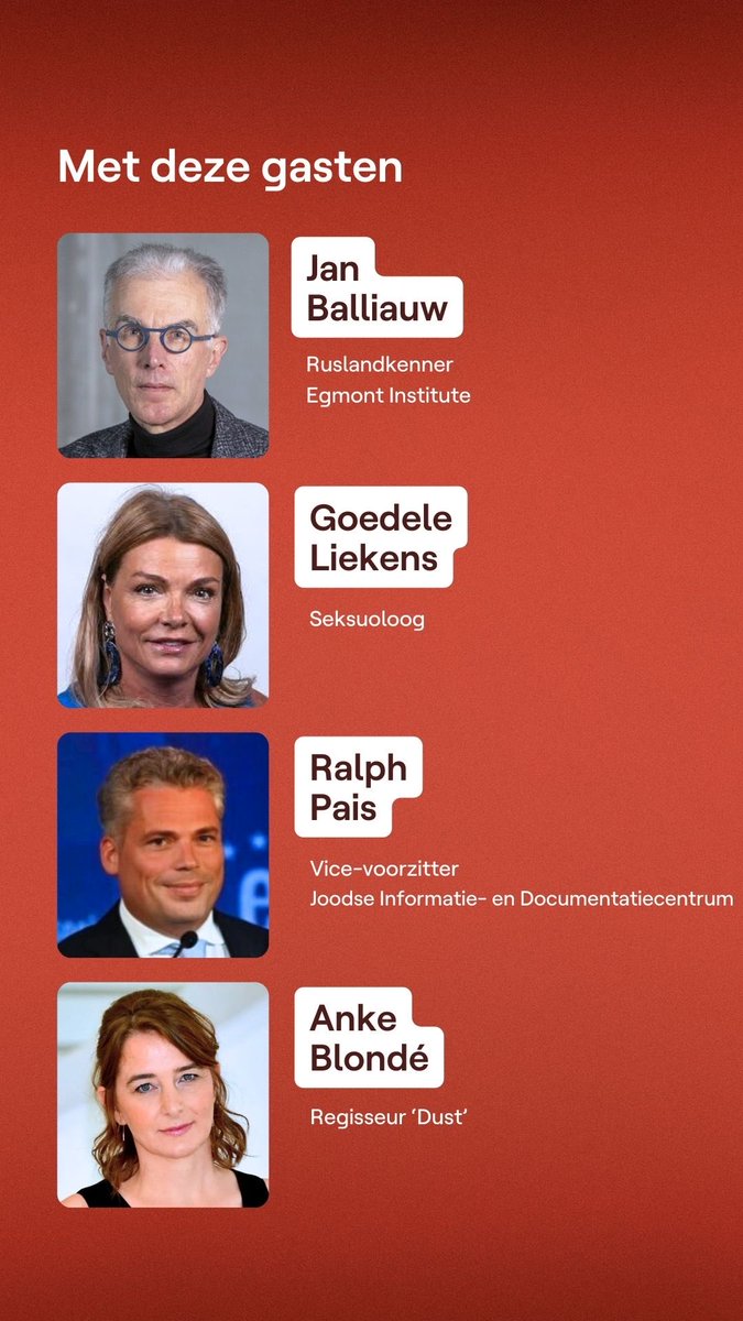 De Afspraak tweet media