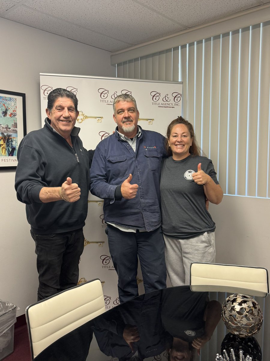 stcloans's tweet photo. Congratulations to our clients Garrett &amp; Noelle on securing a private money mortgage on there investment property in leas than 2 weeks.  
Thanks to our senior loan processor Laura M Menendez &amp; the team of Carolyn Martinez at C &amp; C Title agency for closing. https://t.co/eL9Spj6QvE