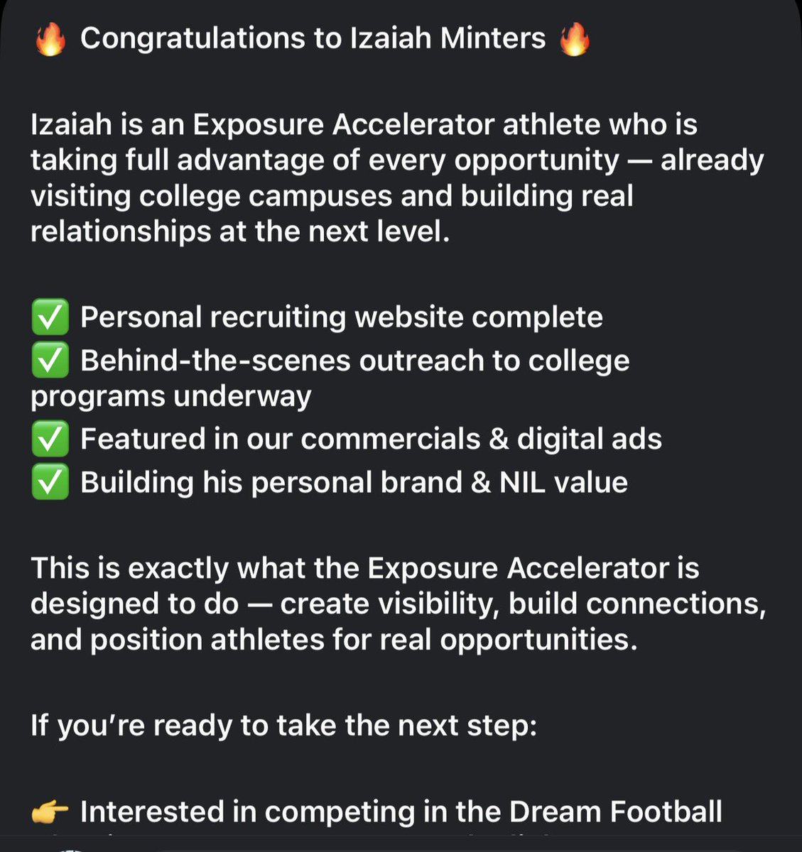 Izaiah Minters C/O ‘29 tweet media