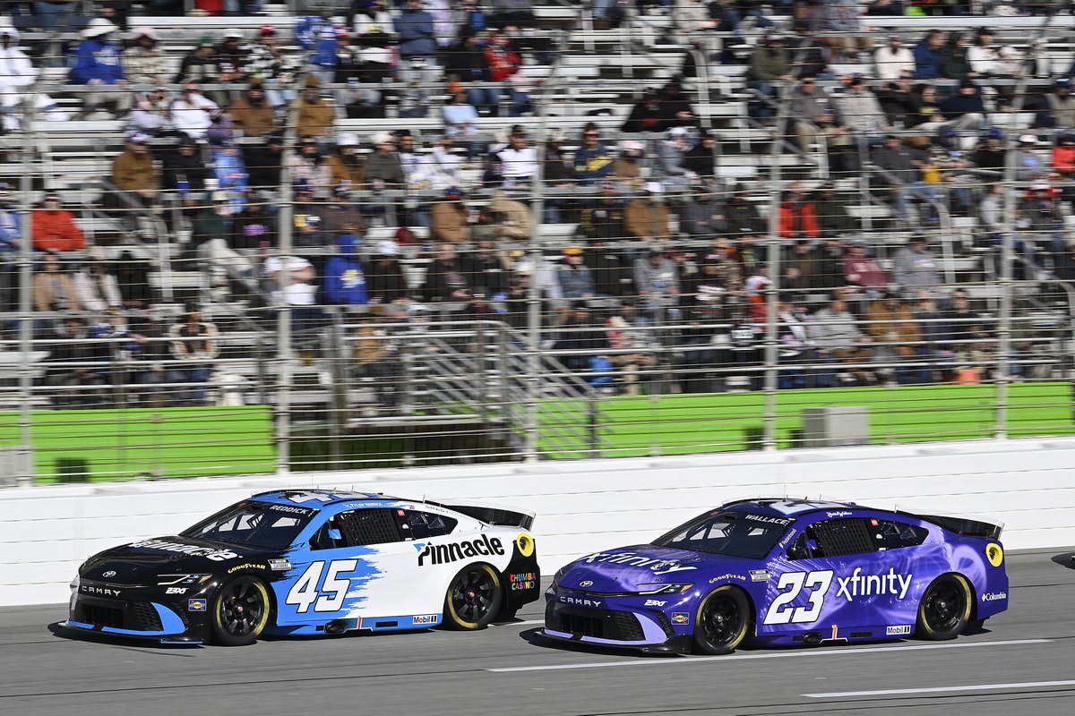 Tyler &amp; Bubba mogging pointsmaxxing 1-2 in the NASCAR Cup Series standings.