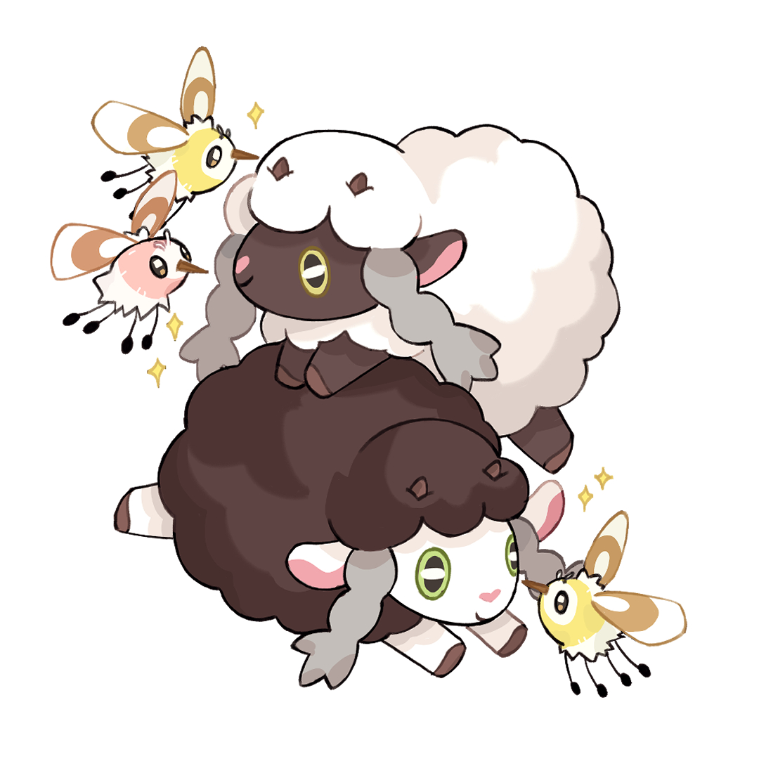 Wooloo and cutiefly! [pokemon]