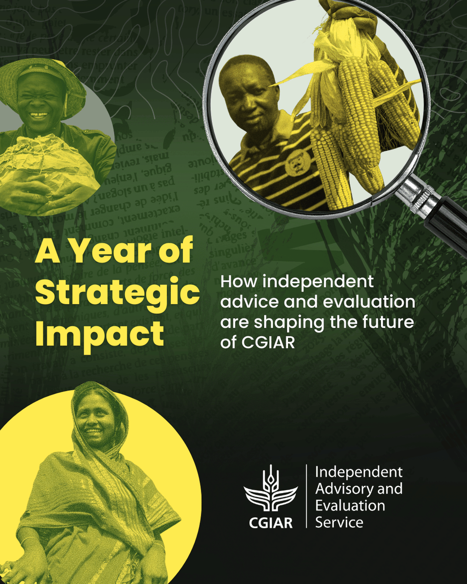 CGIAR Independent Advisory and Evaluation Service tweet media