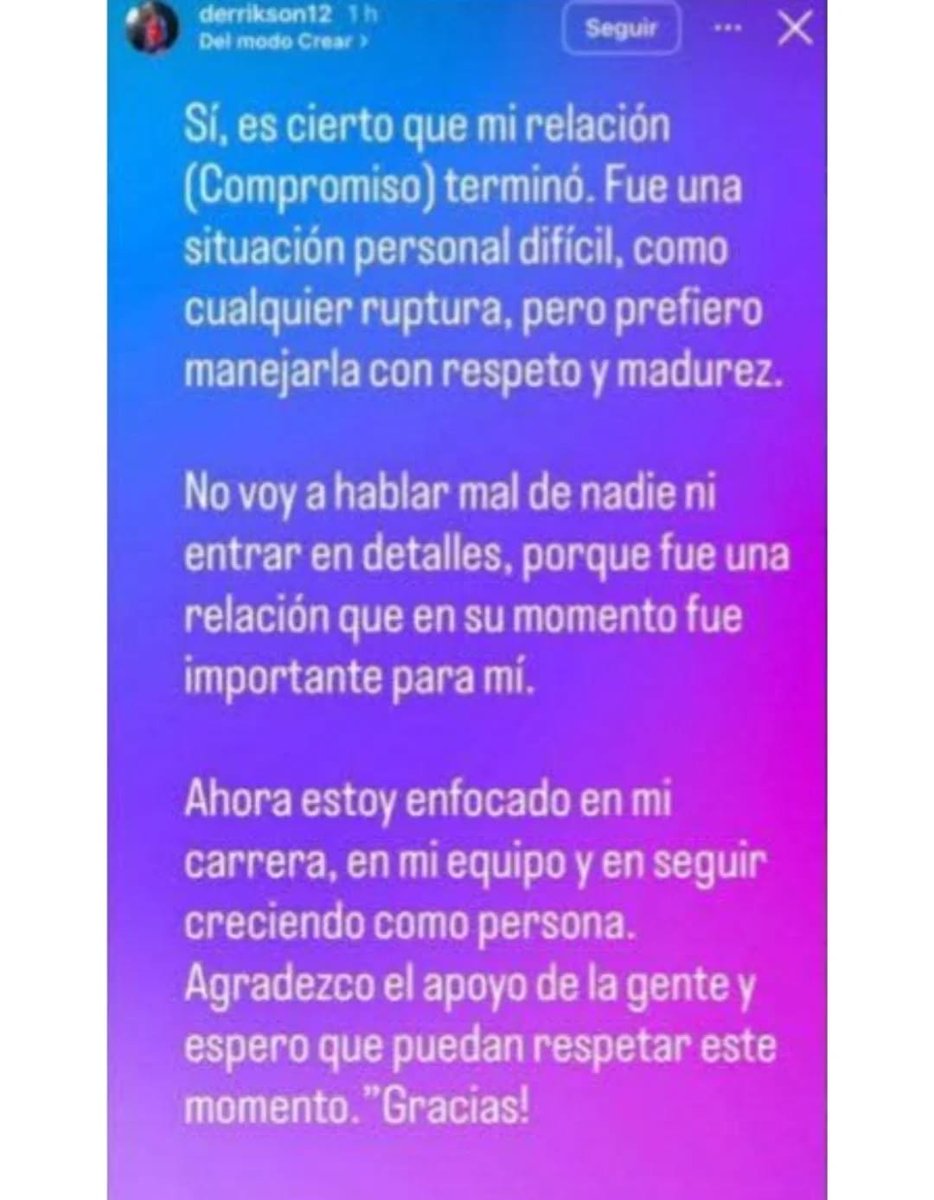 Footballer Derrikson Quiros announces break-up with girlfriend three days after pitch proposal.