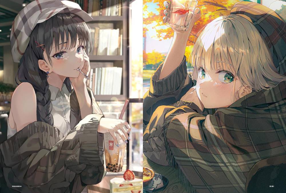 The first artbook『Fuwari Art Collection』from the highly popular