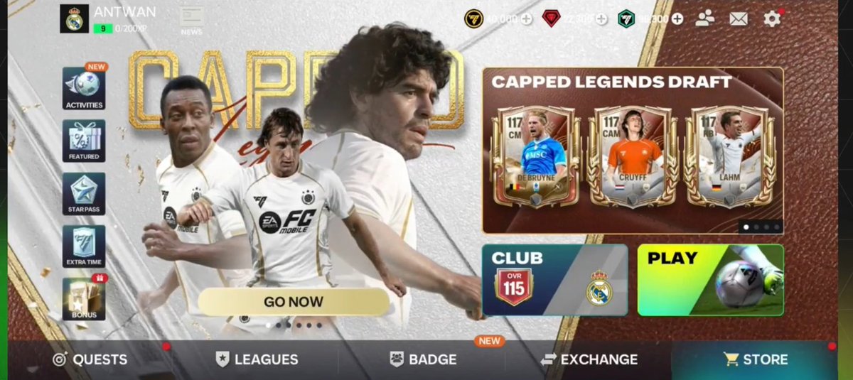 DockDy93's tweet photo. Capped event : Continuano i DRAFT 😭 cosa ne pensi ? 
Scrivilo nei commenti 👇 
#fcmobile https://t.co/X3zoZjkxdO