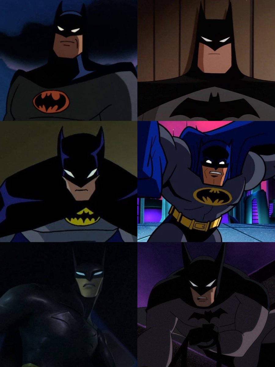 Batman in animation >>>