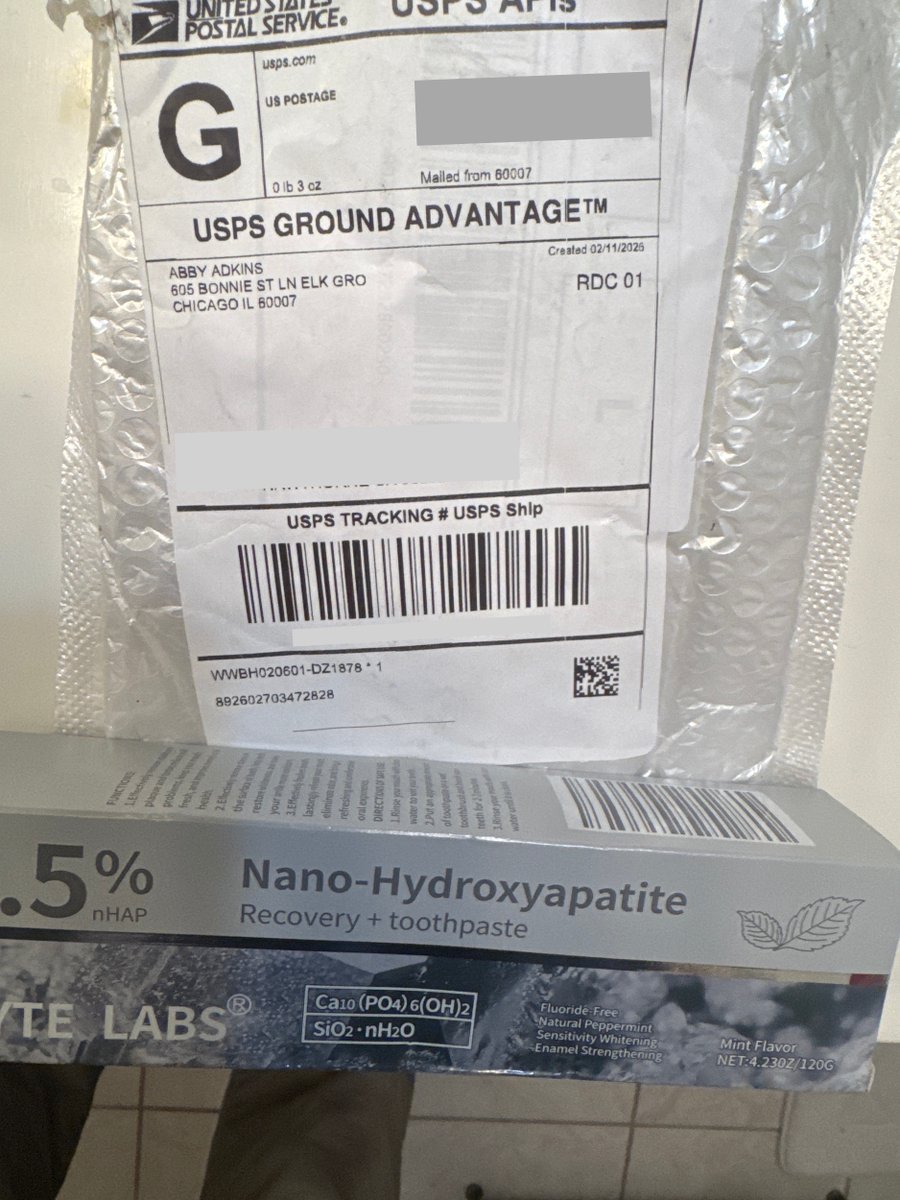 safelyhq's tweet image. Subscription Scam, USA - I would like this company or person to stop sending me this toothpaste. See attached picture. Keeps sending me Nano-Hydroxyapatite toothpaste. I have tried changing my... Read more at:  safelyhq.com/incident/subsc…
#subscriptionscam