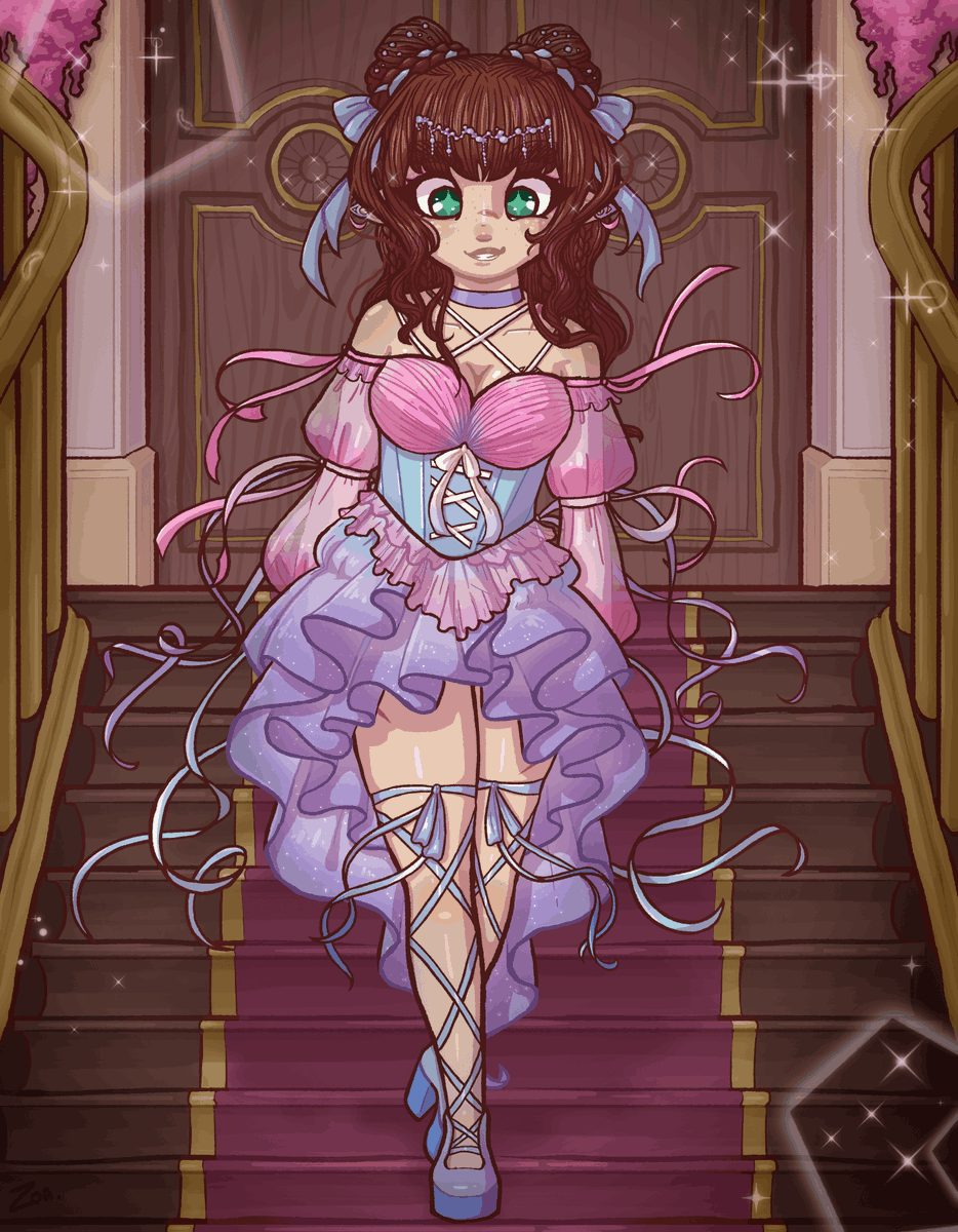 zoakuma's tweet photo. More Lyric! I wanna say I'll have something else for you soon, but at the moment I'm focusing on my mental health so I'm drawing what I love and my every waking thought is consumed by Her. That said, this is one of my favourite pieces ever, I'm so proud of it~ #dnd #oc #ocart https://t.co/QCNPLv0kZz