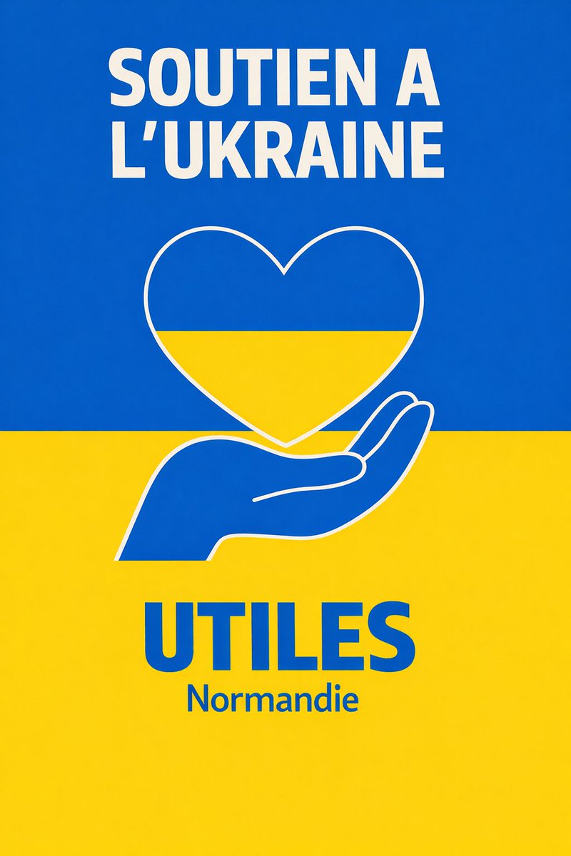 UTILESNORMANDIE's tweet photo. Quatre ans après l’invasion de l’Ukraine par le régime autoritaire de Vladimir Poutine, UTILES Normandie réaffirme son soutien total au peuple ukrainien. https://t.co/cyYbxU1NCo
