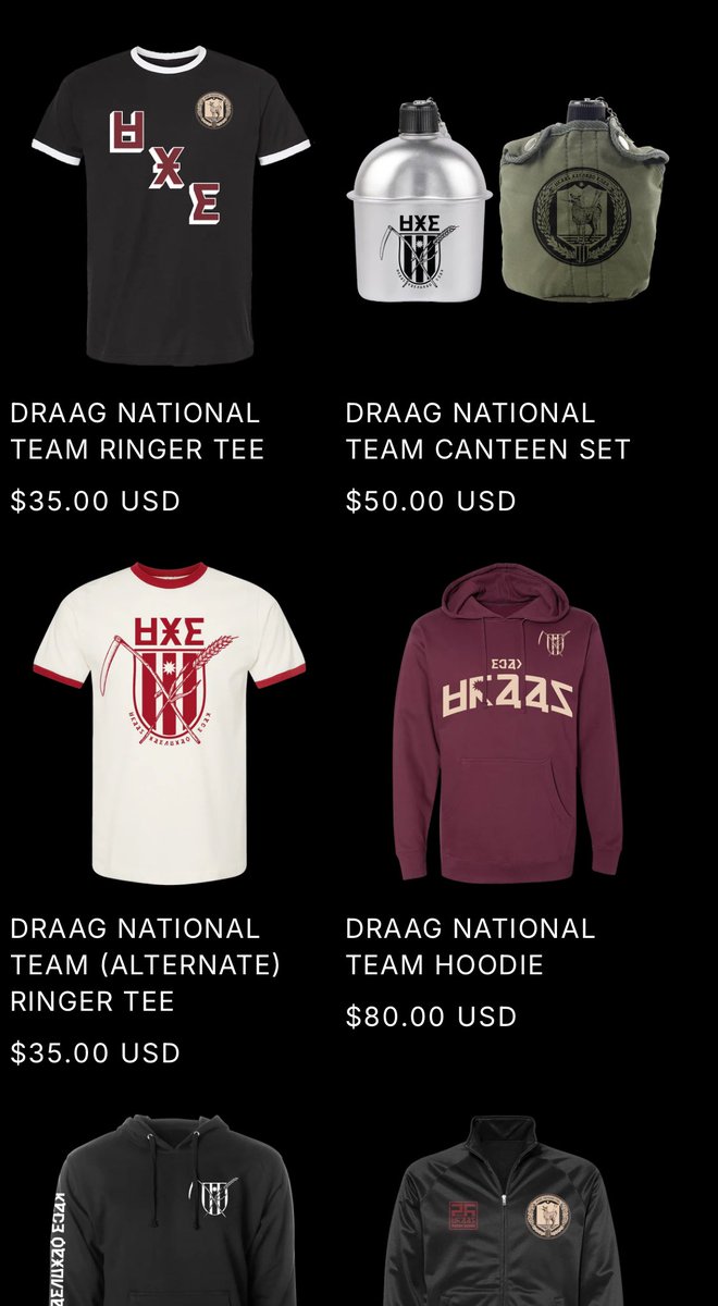 Lots of new DRAAG merch dropped on MCR’s site. 🔗 https://t.co/b4ifX7N0s6