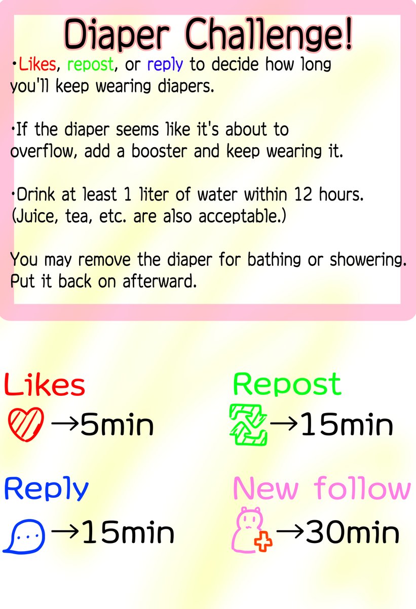 Diaper Text 🔒Diaper challenge 🔒 The deadline is February 26. I will include the ...