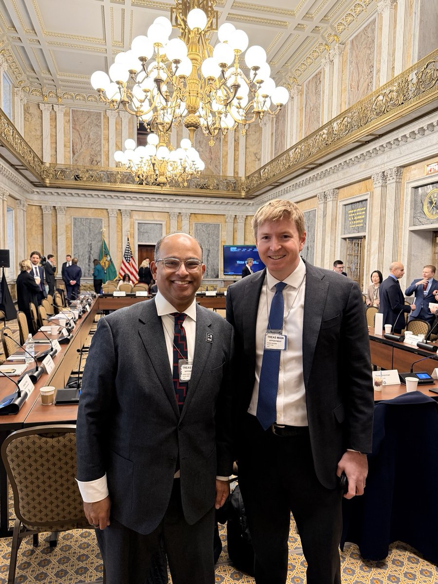 BlockchainAssn's tweet photo. 1/ Blockchain Association is honored to participate in today’s U.S.-UK Transatlantic Taskforce for Markets of the Future at the @USTreasury, alongside BA members @jump_, @notabene_id, and @Ripple. https://t.co/XNVZG3dkFm