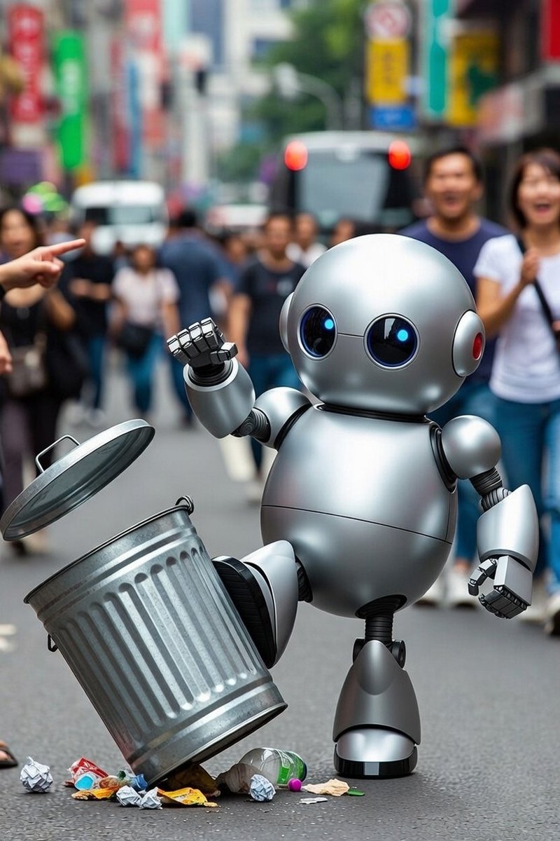 QT your Evil Robot. 🦾😐😡

Mine is trying its best, okay ? 🥺