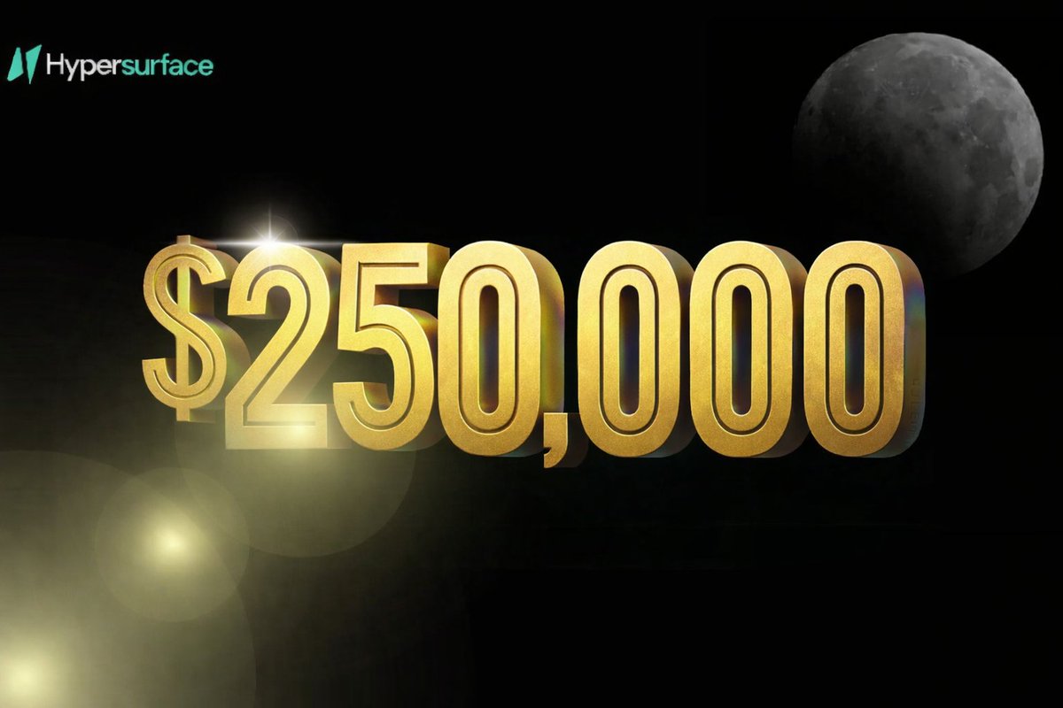 Hypersurface traders have earned over $250,000 in total upfront premiums. 

That's capital paid instantly for defining buy &amp; sell levels on app.hypersurface.io.