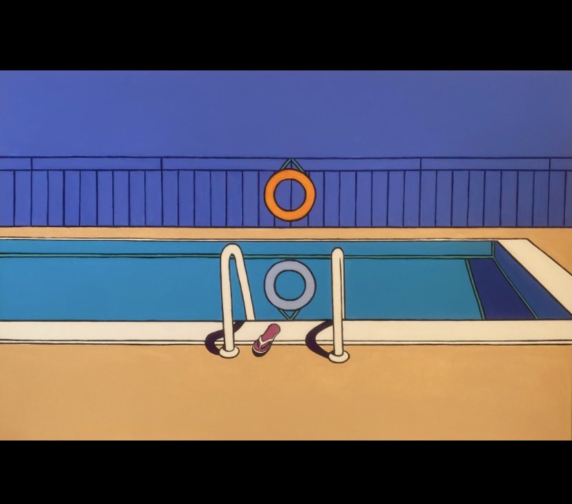 Commissions delivered and hung. ‘Asteris’ and ‘Hold on Darling’ from two holiday photographs. I simplified them and then painted my own PopArt style.  Website michewatkins.com for more info.  If you wd like a similar commission, DM or email michetoots@gmail.com. #popart