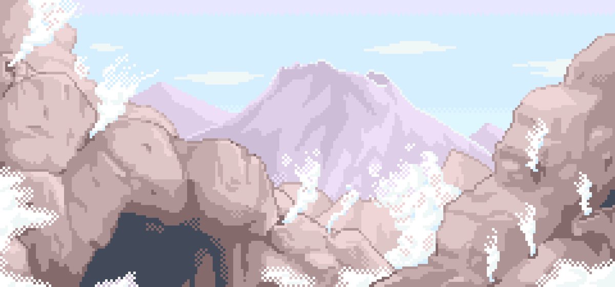 The thing I’m most excited for is people seeing these beautiful location splashes for the first time 🥹