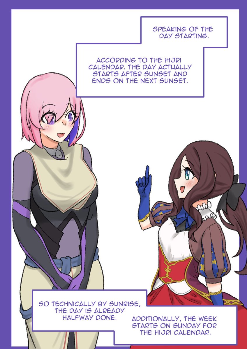 Day 6.2 Mashu Ramadan

Always learning from Da Vinci-chan 
#FGO