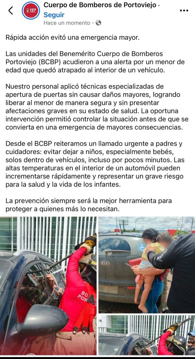 #Urgente <a href="/FiscaliaEcuador/">Fiscalía Ecuador</a> de oficio, aunque es en #Ecuador  😖
<a href="/CBportoviejo/">Benemérito Cuerpo de Bomberos Portoviejo</a>