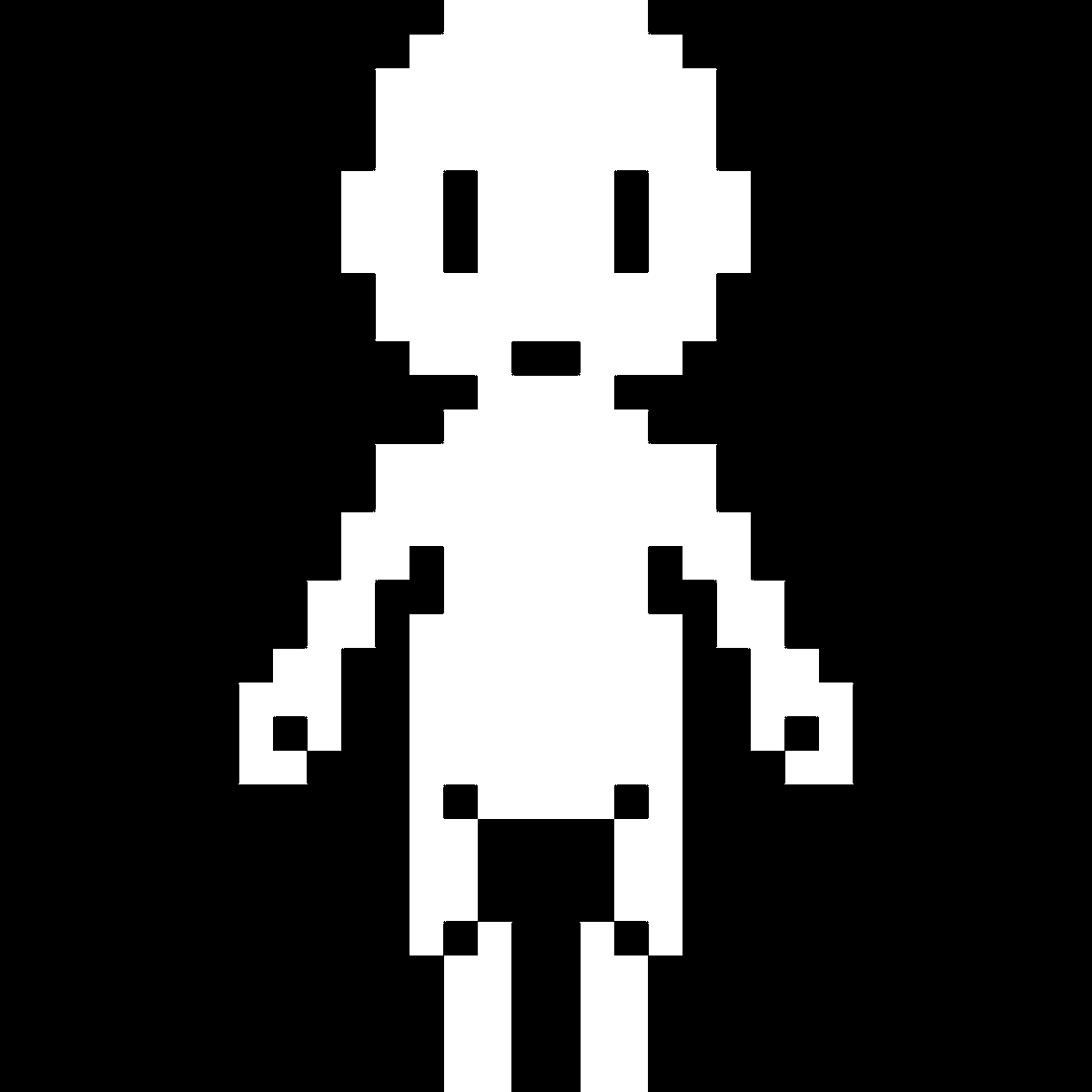 BenamiyaHompo's tweet photo. レトロ調ゲーム用2.5等身キャラ作成用汎用素体とそのアレンジ例(引用のものからの発展(？)形)
素体好きに使っていいです

#ドット絵 
#pixelart 
#素材 
#material 
#あなたの打ったドット絵が見たい https://t.co/1DQ3MuLk6f