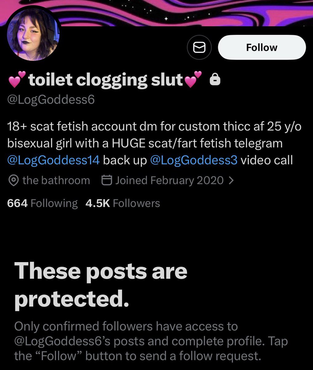 💕 toilet clogging slut 💕 tweet media